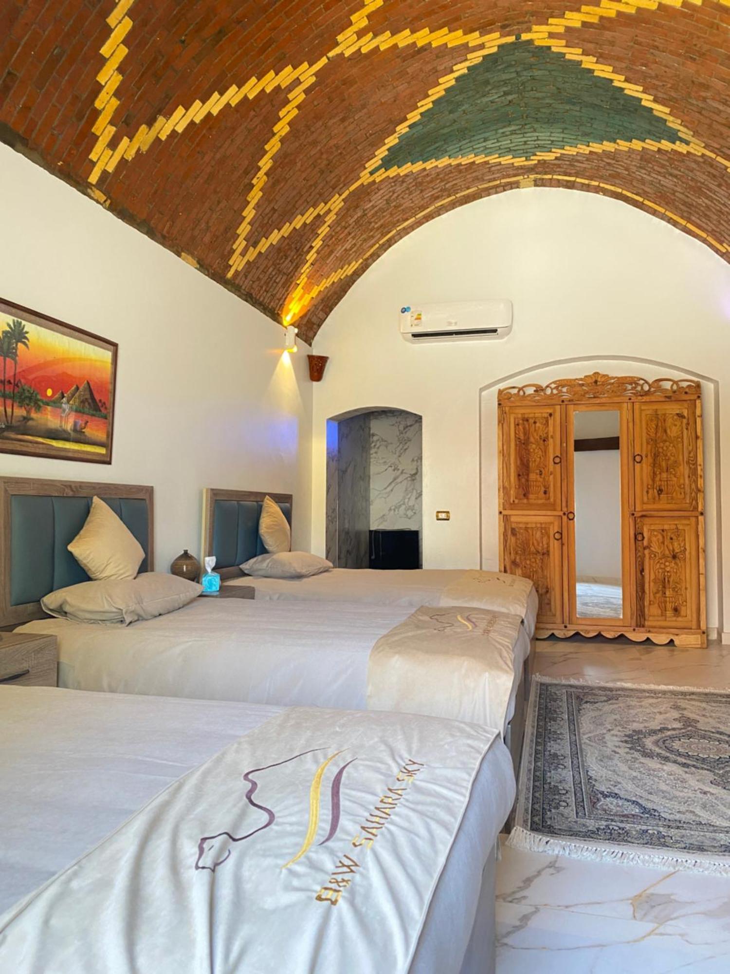 Hotel B&W Sahara Sky Camp Farafra Exterior foto